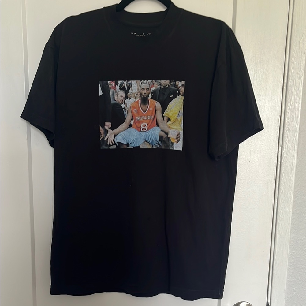 Black Kobe Uncivilized Graphic T-Shirt